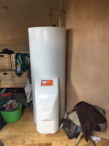 The Hollies Cob House Thermodynamic Hot Water fitted by Future Generation Energy